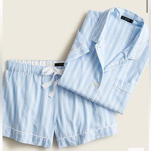 J.Crew Cotton Poplin PJ Set